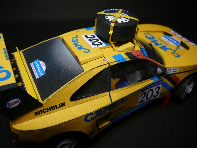 Peugeot 405 Turbo 16 Dakar 1990 by Rybak (Plná velikost v novém okně) Peugeot 405 Turbo 16 Dakar 1990 by Rybak