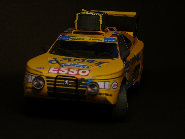 Peugeot 405 Turbo 16 Dakar 1990 by Rybak (Pln� velikost v nov�m okn�) Peugeot 405 Turbo 16 Dakar 1990 by Rybak