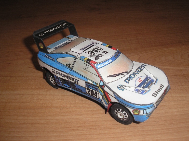 PEUGEOT 405 turbo 16 (Plná velikost v novém okně) PEUGEOT 405 turbo 16