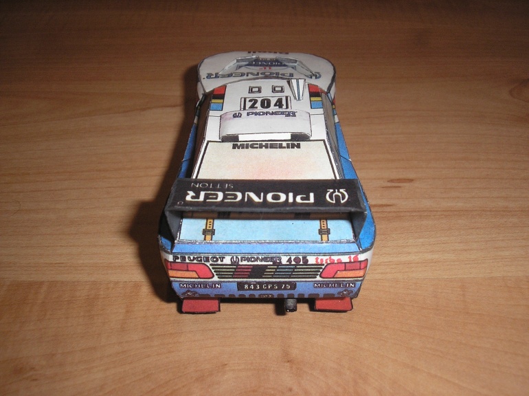 PEUGEOT 405 turbo 16 (Plná velikost v novém okně) PEUGEOT 405 turbo 16