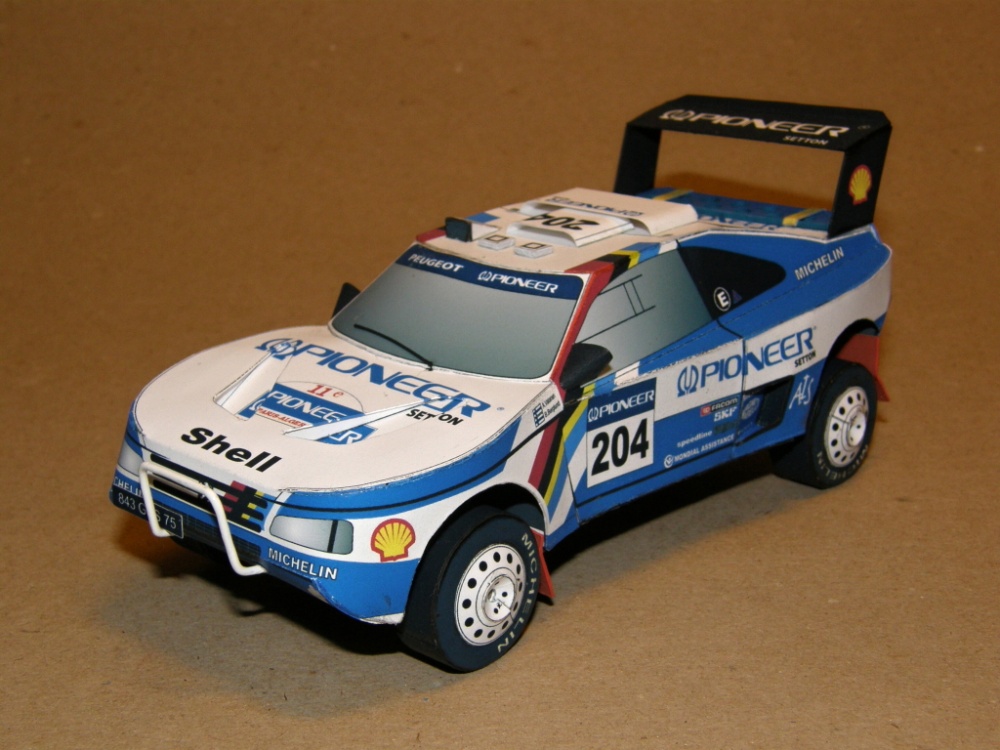 PEUGEOT 405 TURBO t 16_R. Vyškovský_1:32_Spida tuning (Plná velikost v novém okně) PEUGEOT 405 TURBO t 16_R. Vyškovský_1:32_Spida tuning