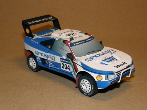PEUGEOT 405 TURBO t 16_R. Vyškovský_1:32_Spida tuning PEUGEOT 405 TURBO t 16_R. Vyškovský_1:32_Spida tuning