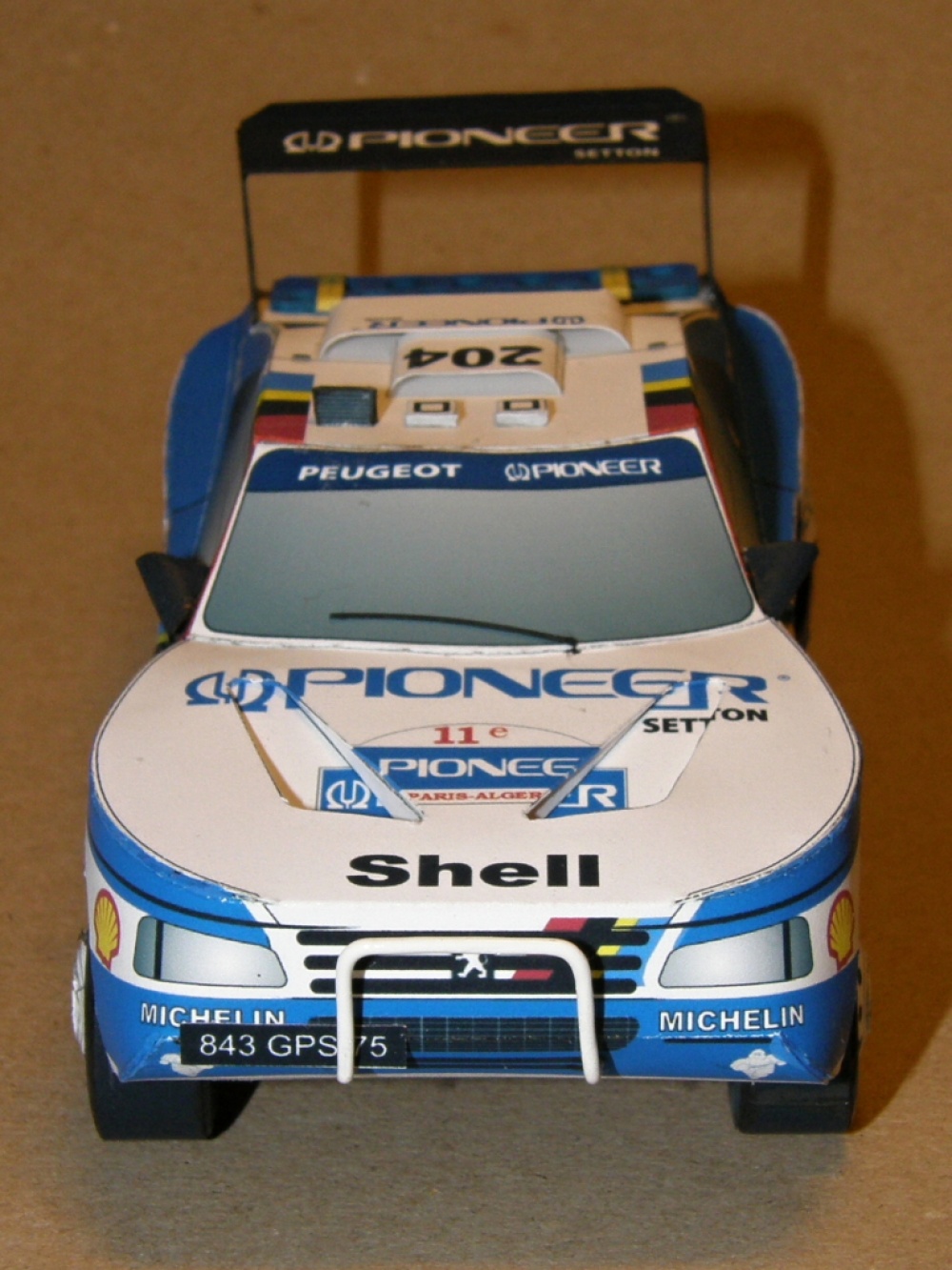 PEUGEOT 405 TURBO t 16_R. Vyškovský_1:32_Spida tuning (Plná velikost v novém okně) PEUGEOT 405 TURBO t 16_R. Vyškovský_1:32_Spida tuning