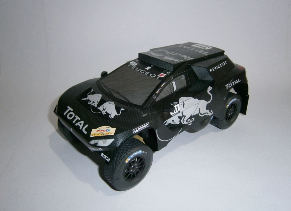 Peugeot 2008 DKR16 - C.Sainz-L.Cruz, Rallye Marocco 2015 (Plná velikost v novém okně) Peugeot 2008 DKR16 - C.Sainz-L.Cruz, Rallye Marocco 2015