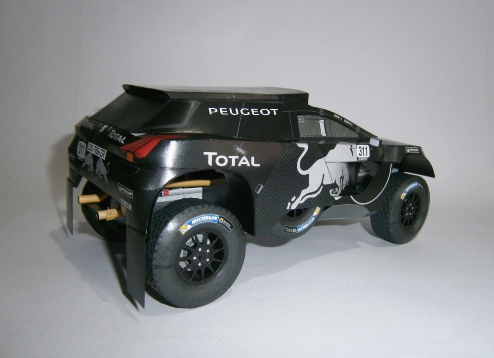 Peugeot 2008 DKR16 - C.Sainz-L.Cruz, Rallye Marocco 2015 (Plná velikost v novém okně) Peugeot 2008 DKR16 - C.Sainz-L.Cruz, Rallye Marocco 2015