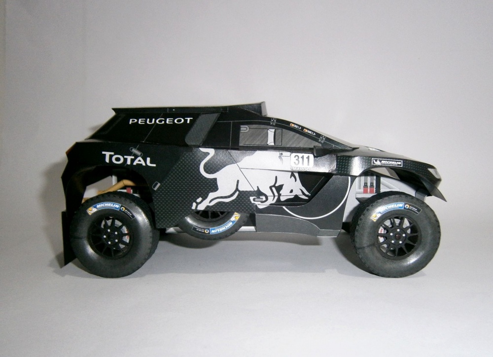 Peugeot 2008 DKR16 - C.Sainz-L.Cruz, Rallye Marocco 2015 (Plná velikost v novém okně) Peugeot 2008 DKR16 - C.Sainz-L.Cruz, Rallye Marocco 2015