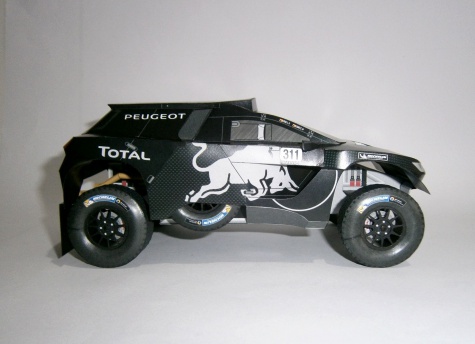 Peugeot 2008 DKR16 - C.Sainz-L.Cruz, Rallye Marocco 2015 Peugeot 2008 DKR16 - C.Sainz-L.Cruz, Rallye Marocco 2015