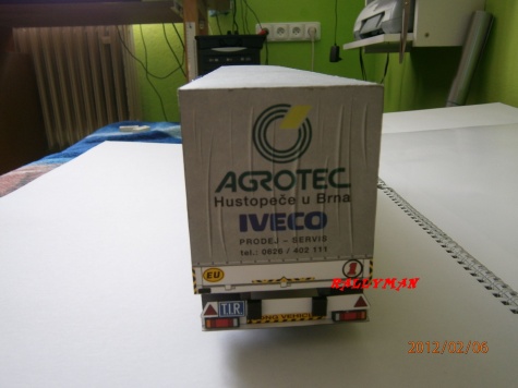 Plachtov� n�v�s k modelu Iveco Eurostar