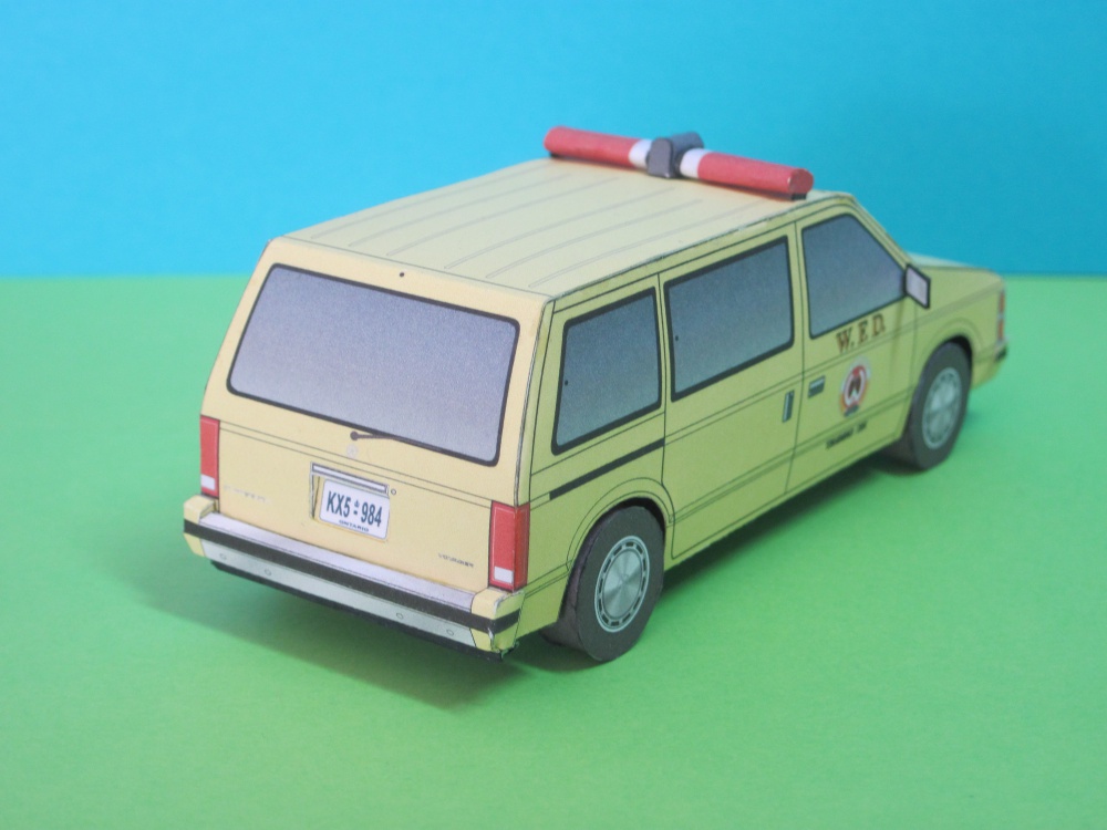 Plymouth Voyager - Windsor Fire Dept (1984) (Plná velikost v novém okně) Plymouth Voyager - Windsor Fire Dept (1984)