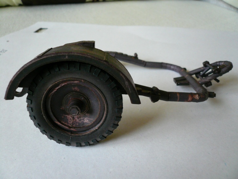 Podvozek German Flak 38 (Plná velikost v novém okně) Podvozek German Flak 38