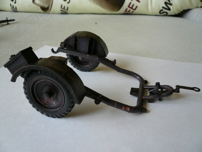 Podvozek German Flak 38 (Plná velikost v novém okně) Podvozek German Flak 38