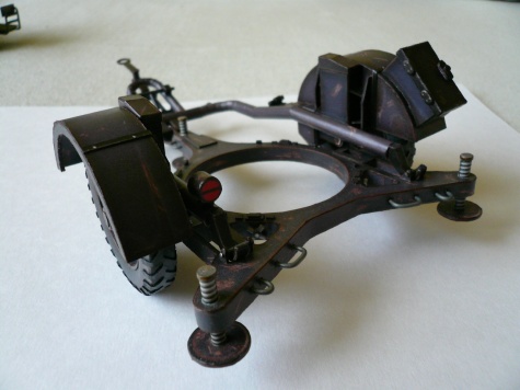 Podvozek German Flak 38