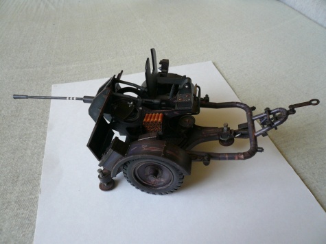 Podvozek German Flak 38