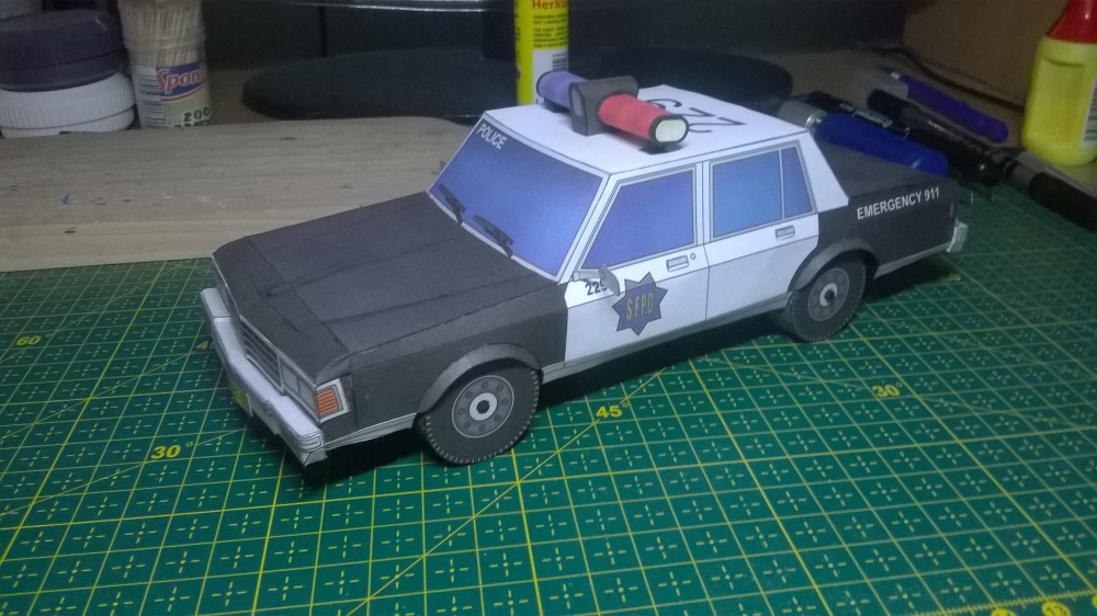 Policejní vůz (Plnďż˝ velikost v novďż˝m oknďż˝) Policejní vůz