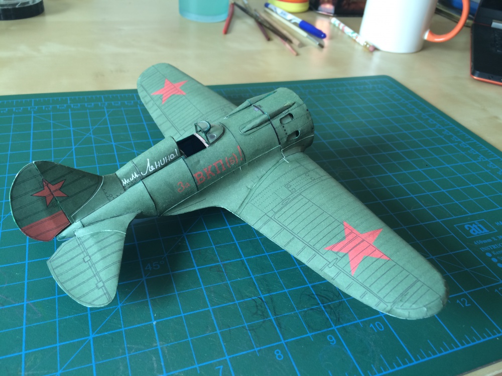 Polikarpov I-16 type 10 (Plná velikost v novém okně) Polikarpov I-16 type 10