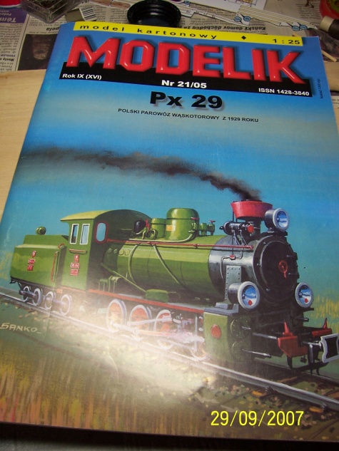 Polská parní lokomotiva Px 29 z roku 1929 Polská parní lokomotiva Px 29 z roku 1929