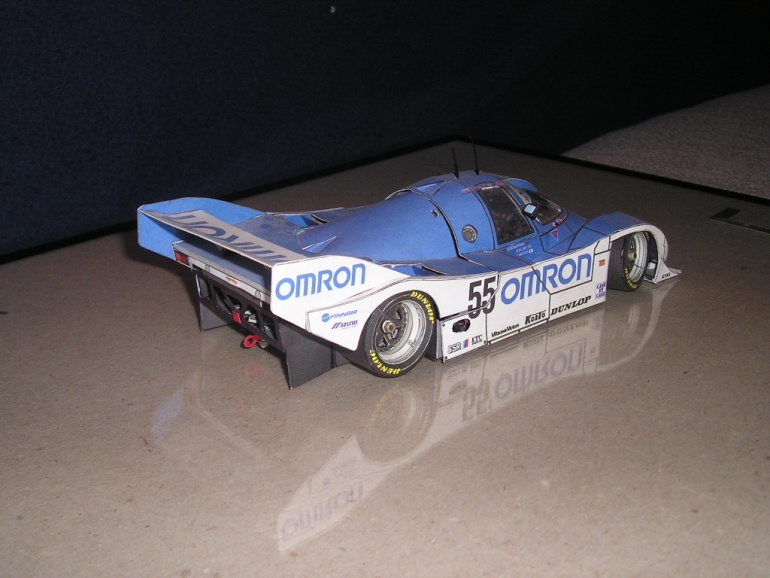 Porsche 962 C Omron (Plná velikost v novém okně) Porsche 962 C Omron