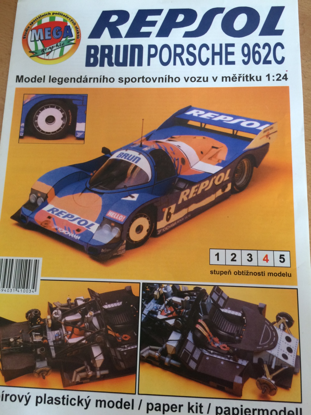 Porsche 962C Repsol (Pln� velikost v nov�m okn�) Porsche 962C Repsol
