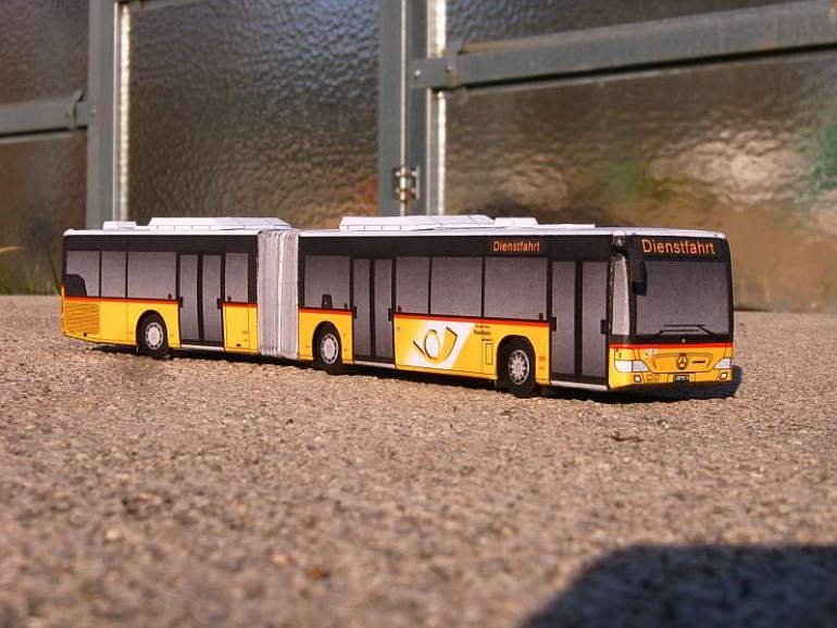 PostAuto Mercedes-Benz Citaro G (Pln� velikost v nov�m okn�) PostAuto Mercedes-Benz Citaro G
