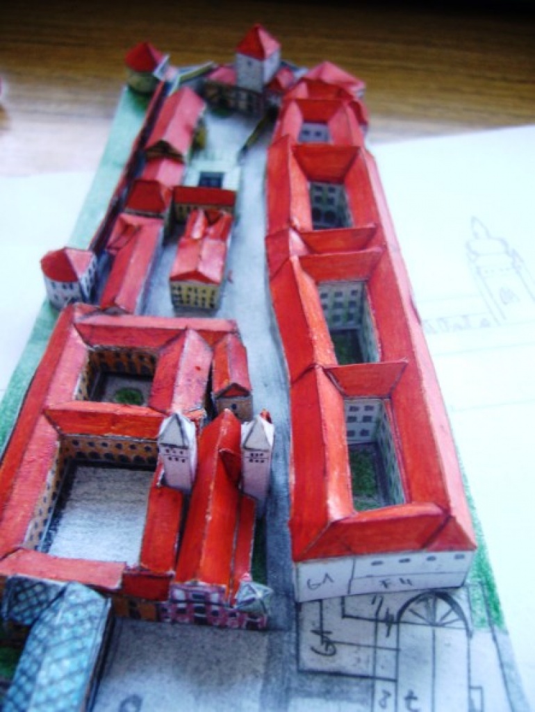 Pražský hrad 1:2000 (Plná velikost v novém okně) Pražský hrad 1:2000