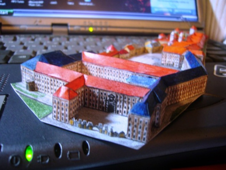 Pražský hrad 1:2000 (Plná velikost v novém okně) Pražský hrad 1:2000