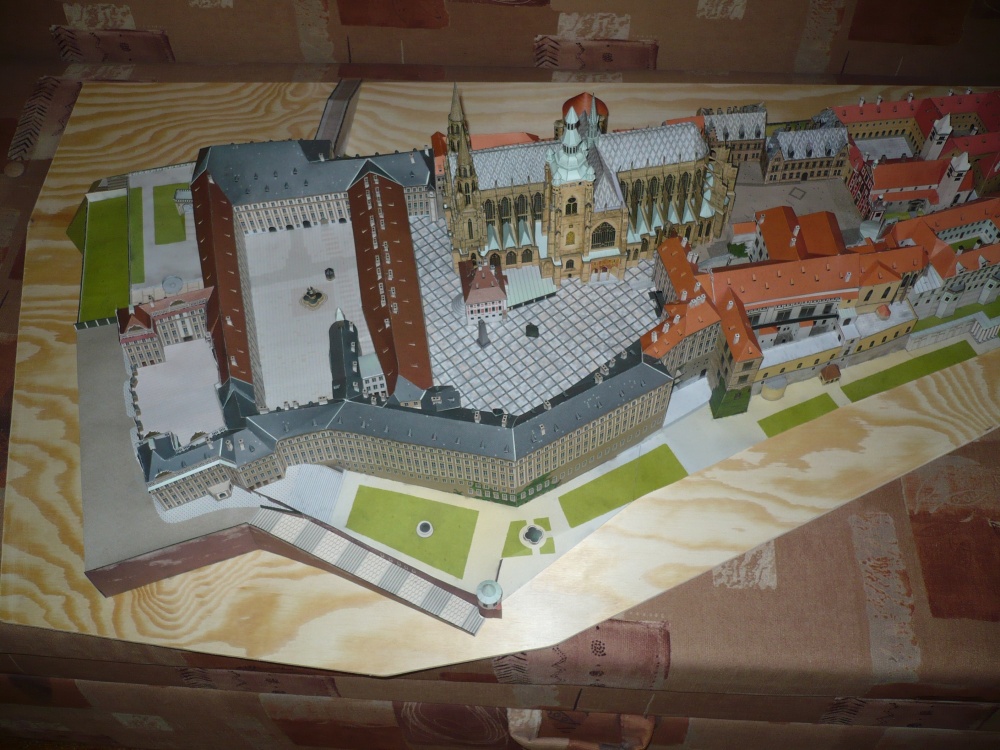 Pražský hrad (Plnďż˝ velikost v novďż˝m oknďż˝) Pražský hrad