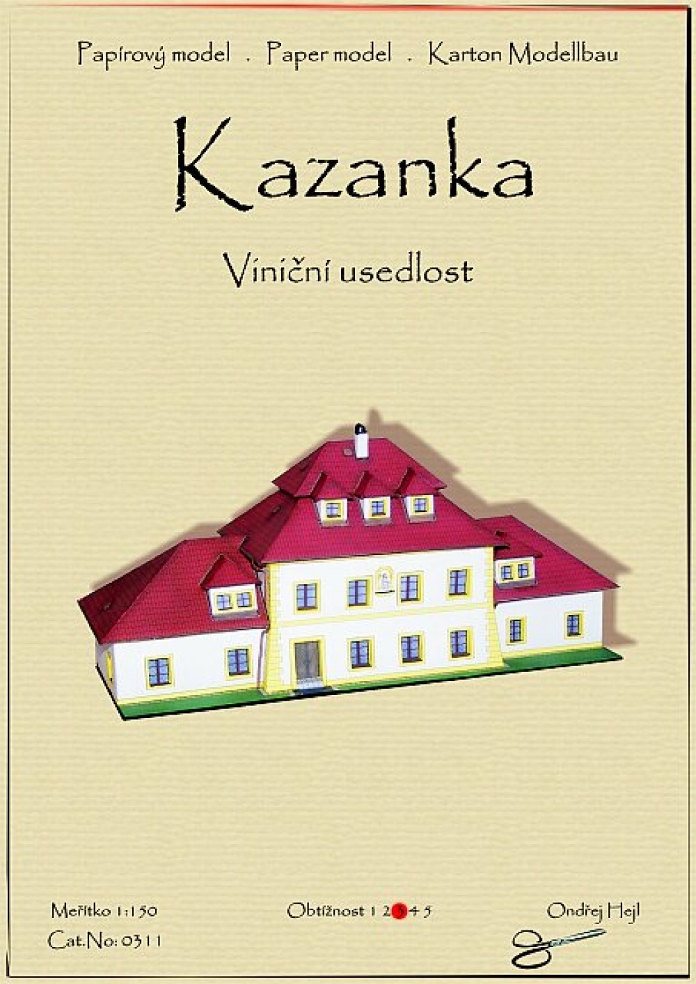 Přehled modelů Ondry Hejla (Plnďż˝ velikost v novďż˝m oknďż˝) Přehled modelů Ondry Hejla