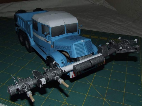 Prestavba T141 na Tatra111 Prestavba T141 na Tatra111