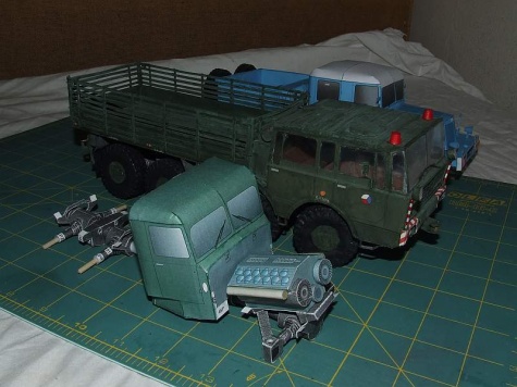Prestavba T141 na Tatra111 Prestavba T141 na Tatra111