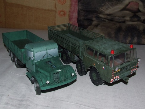 Prestavba T141 na Tatra111 Prestavba T141 na Tatra111