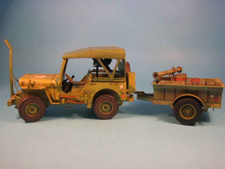 přívěs pro US JEEP WILLYS MB (Plnďż˝ velikost v novďż˝m oknďż˝) přívěs pro US JEEP WILLYS MB