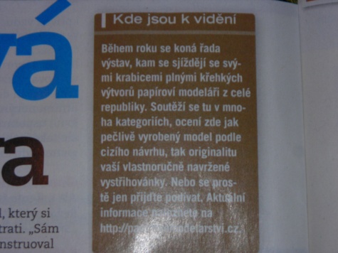 Propagace v novinach