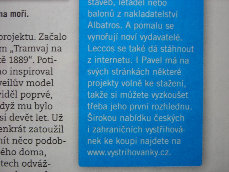 Propagace v novinach