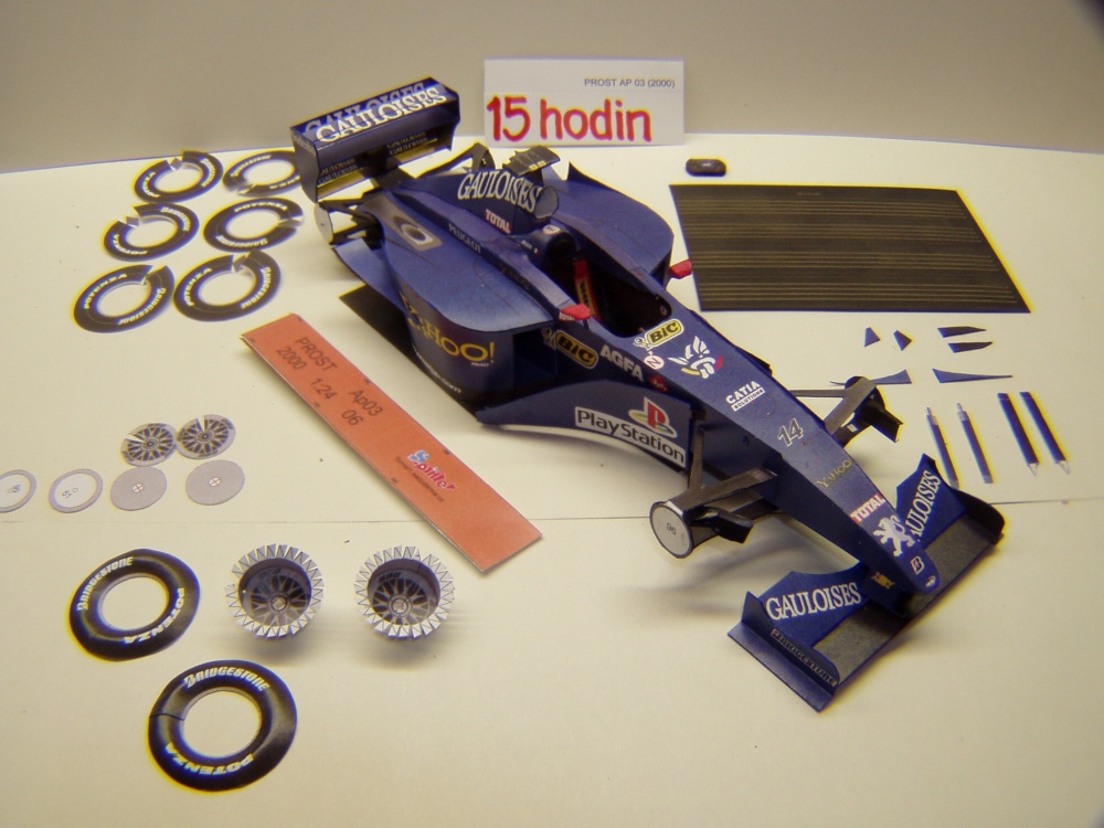 Prost AP03, 2000, J. Alesi, 24 hodinovka (Plná velikost v novém okně) Prost AP03, 2000, J. Alesi, 24 hodinovka