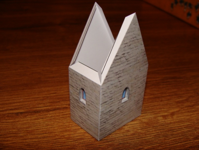 První vyšehradský kostel (Plná velikost v novém okně) První vyšehradský kostel