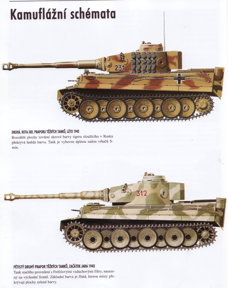 Pz.Kpfw.IV Tiger I initial (Plná velikost v novém okně) Pz.Kpfw.IV Tiger I initial