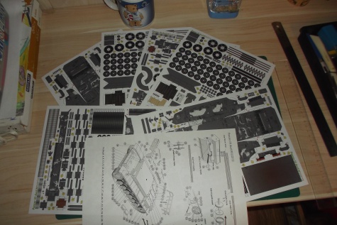 Pz-III Ausf N,testovací lepení Pz-III Ausf N,testovací lepení