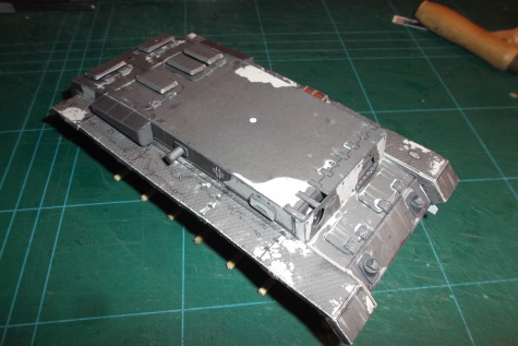 Pz-III Ausf N,testovací lepení Pz-III Ausf N,testovací lepení