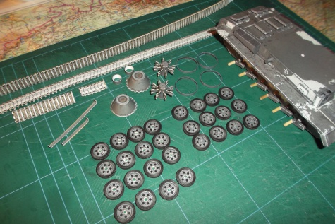 Pz-III Ausf N,testovací lepení Pz-III Ausf N,testovací lepení
