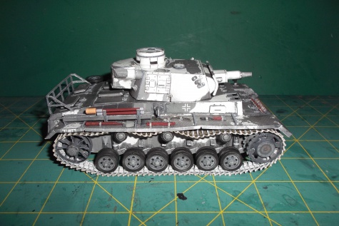 Pz-III Ausf N,testovací lepení Pz-III Ausf N,testovací lepení