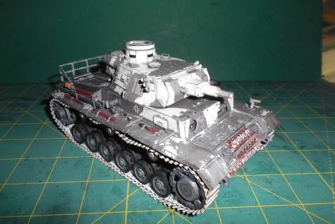 Pz-III Ausf N,testovací lepení Pz-III Ausf N,testovací lepení