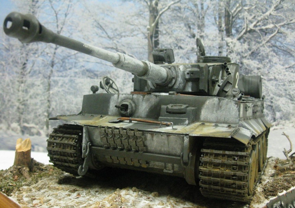 PzKpfw VI Tiger I / Halinski / 1:25 Kovář (Plná velikost v novém okně) PzKpfw VI Tiger I / Halinski / 1:25 Kovář