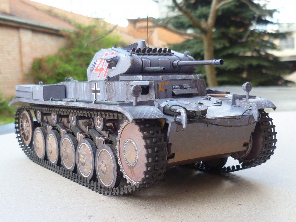 PzKpfw II Ausf. C (Plná velikost v novém okně) PzKpfw II Ausf. C