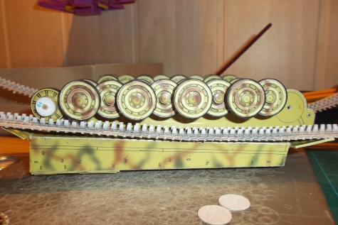 PzKpfw VI Tiger Ausf hibrid , dokončování PzKpfw VI Tiger Ausf hibrid , dokončování