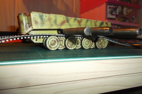 PzKpfw VI Tiger Ausf hibrid , dokončování PzKpfw VI Tiger Ausf hibrid , dokončování
