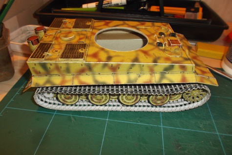 PzKpfw VI Tiger Ausf hibrid , dokon�ov�n�