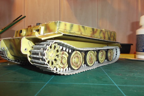 PzKpfw VI Tiger Ausf hibrid , dokon�ov�n�