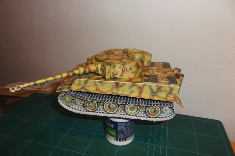PzKpfw VI Tiger Ausf hibrid , dokončování PzKpfw VI Tiger Ausf hibrid , dokončování