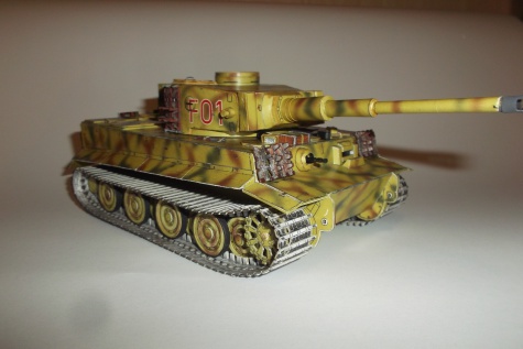 PzKpfw VI Tiger Ausf hibrid , dokončování PzKpfw VI Tiger Ausf hibrid , dokončování