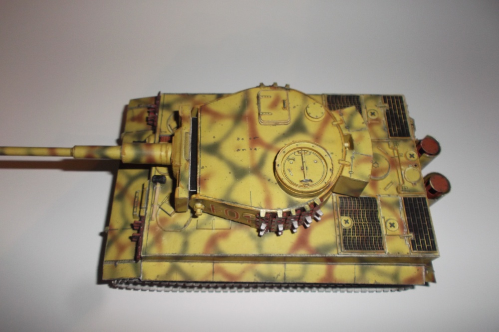 PzKpfw VI Tiger Ausf hibrid , dokončování (Plnďż˝ velikost v novďż˝m oknďż˝) PzKpfw VI Tiger Ausf hibrid , dokončování